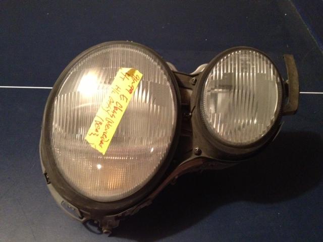 1996 - 99 mercedes e class left headlight assembly