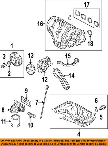 Ford oem 8e5z-9439-a intake manifold gasket/engine intake manifold gasket