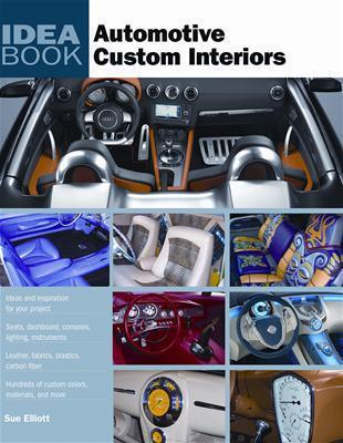 Motorbooks international book "automotive custom interiors" paperback 160 pages
