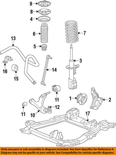 Honda oem 51216-t0g-a30 steering knuckle