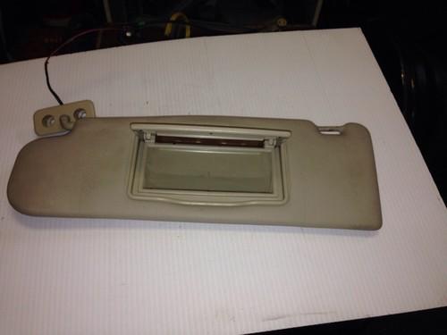 1998-2000 volvo s70 sun visor driver left side beige