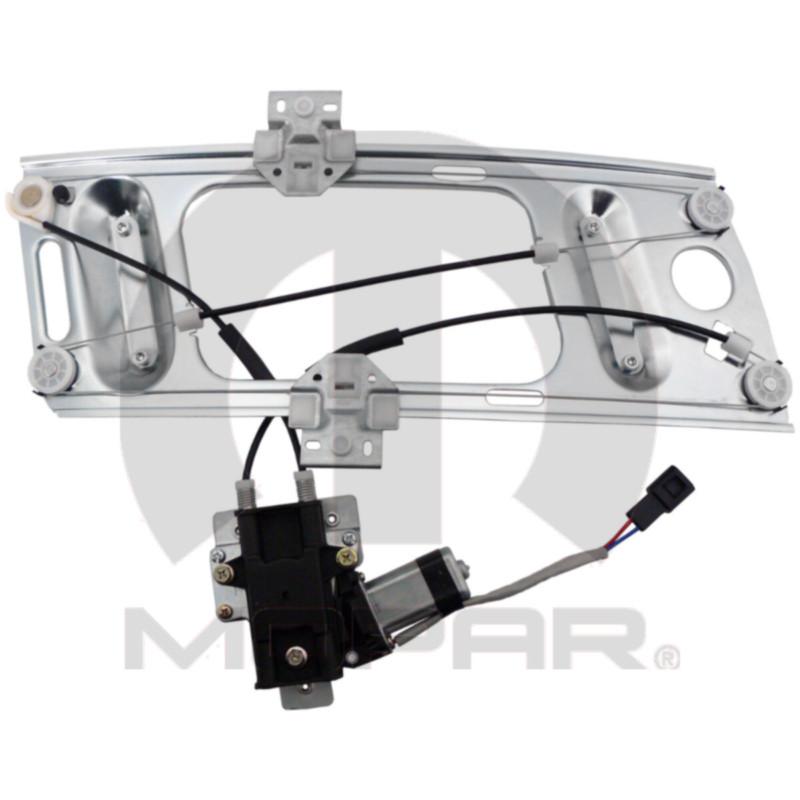 New mopar power window motor & regulator left front chevrolet pontiac 1amwr82117