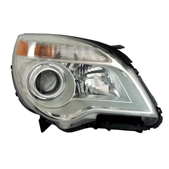 10-11 equinox ltz headlight headlamp assembly front passenger side right rh