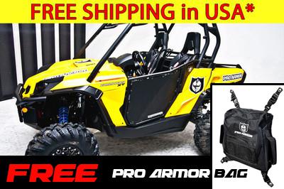 Ca11209bl pro armor can-am commander doors -black- make an offer (free door bag)