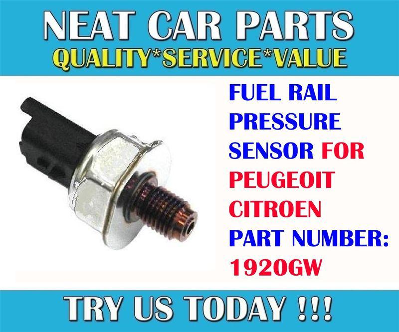 Fuel rail pressure sensor for peugeot 407 expert partner 1.4hdi 1.6hdi 1920gw