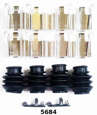 Better brake parts 5684 front brake disc hardware kit-disc brake hardware kit