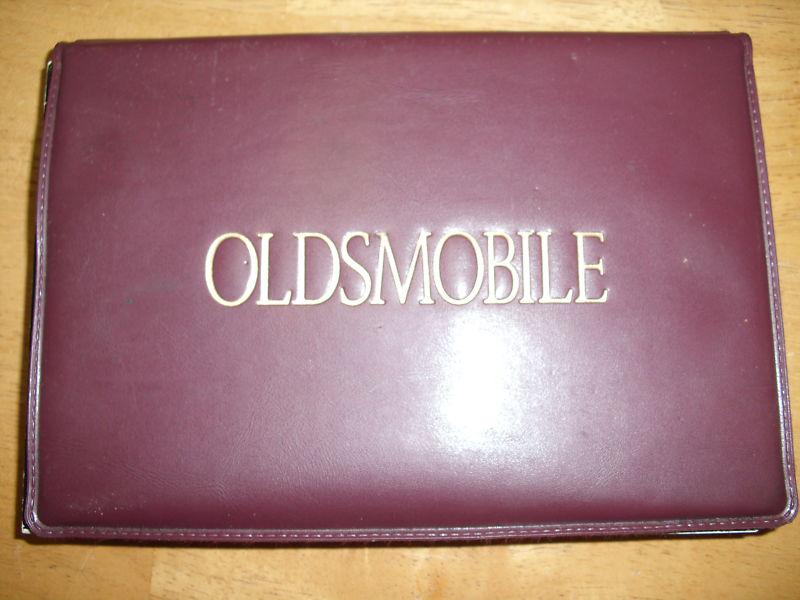 92 oldsmobile 88 eighty eight lss owners manual