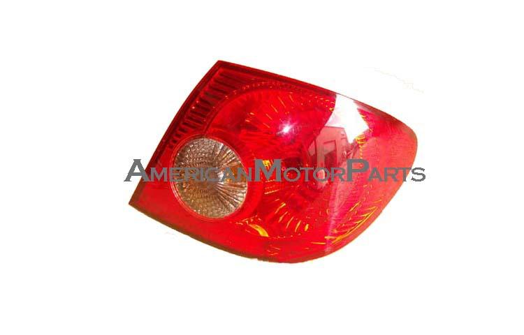 Passenger side replacement outer tail light 05-08 06 toyota corolla 8155002290