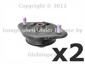  bmw e31 (1991-1997) shock mount rear upper (set of 2) genuine warranty