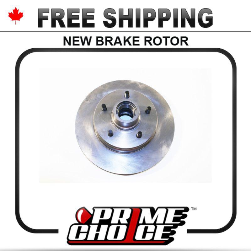 1 premium new disc brake rotor for front fits left driver / right passenger side