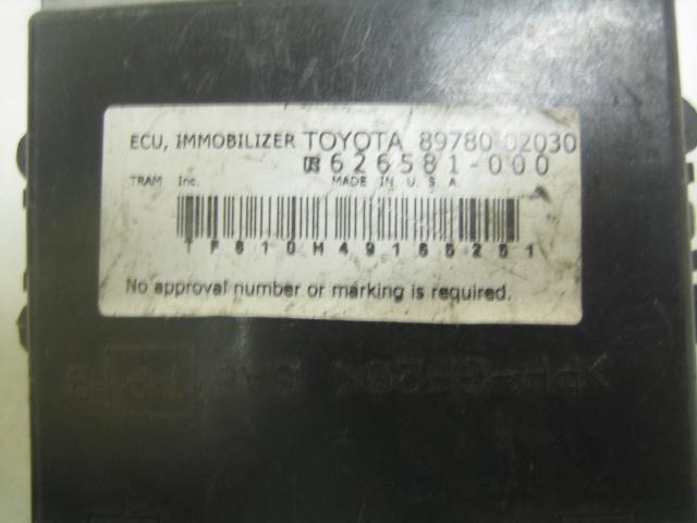 03-08  toyota corolla  matrix vibe  theft/locking security mod module