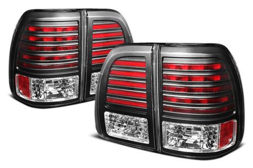 Spyder llx47003 lexus lx black euro tail lights rear stop lamps w leds