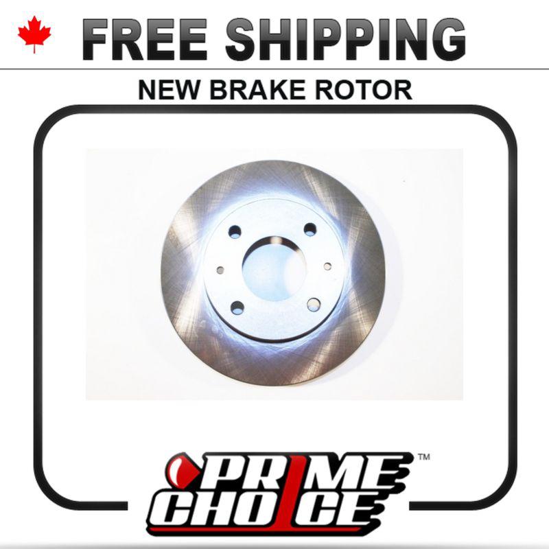 1 premium new disc brake rotor for front fits left driver / right passenger side