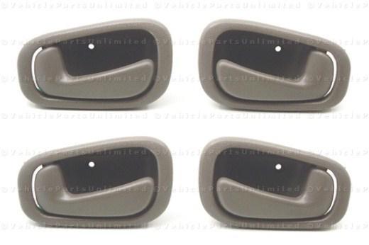 98 thru 02 inside door 4 handles fits: toyota corolla