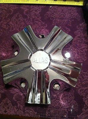 1 alias wheels chrome center cap part# jy23-cap  stock# 45