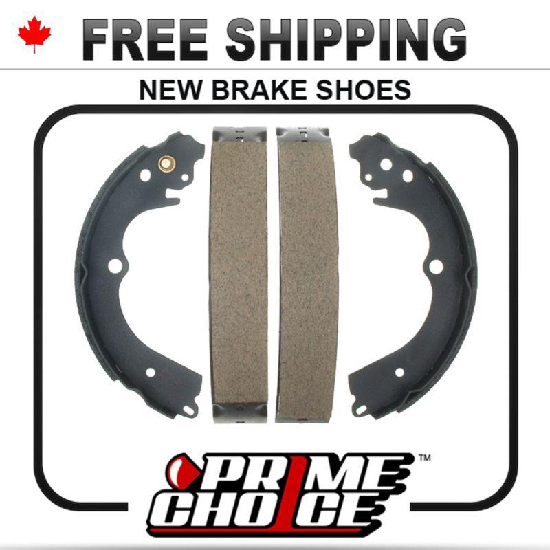 Prime choice new premium brake shoe set 4 shoes rear pair