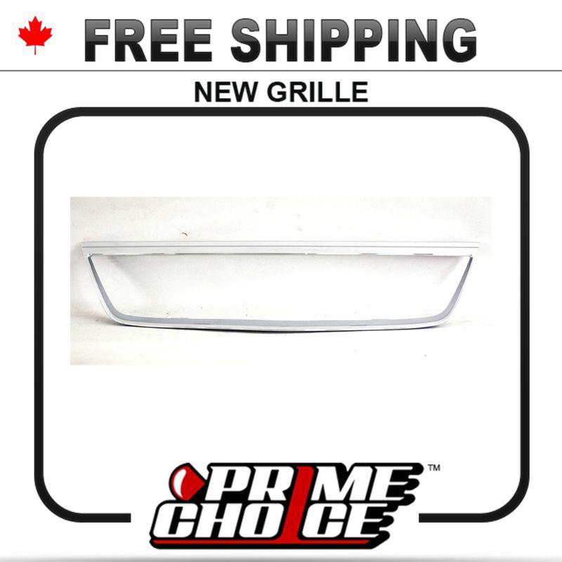 New replacement front upper grille molding for a chevrolet malibu car