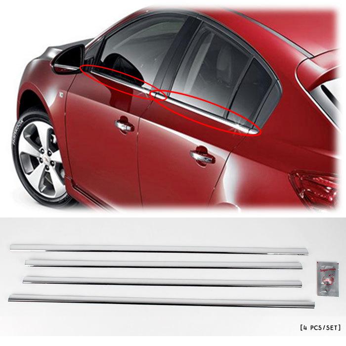 2011+ cruze chrome window molding car exterior trim moulding k-262