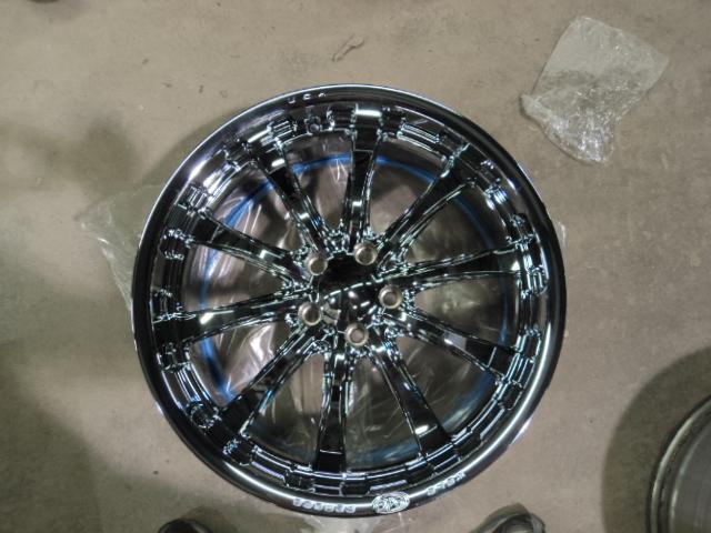 New 20" x 8.5" weld racing evo 705 axis sl 5 x 114.3 chrome #705-085501 kb702b