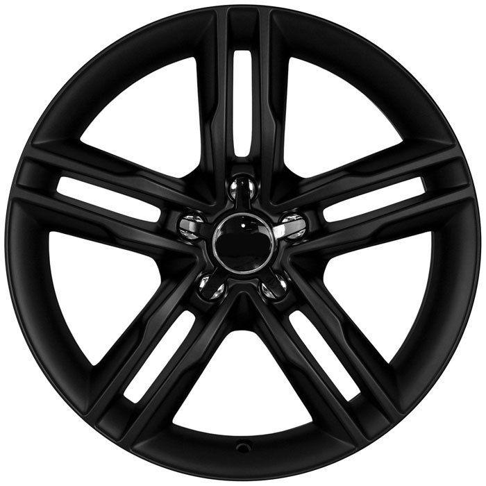 18" s5 style matte black wheels rims fit audi a4 b5 b6 b7 b8 a5 a6