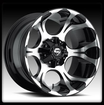 20" fuel dune black machined wheels rims & toyo 285-50-20 open country at tires