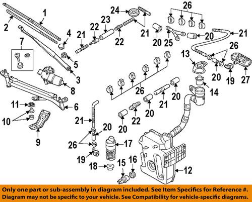 Volkswagen oem 5c1955425 windshield wiper blade/wiper blade