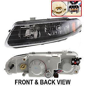 New headlight headlamp assembly drivers left side w/bulb