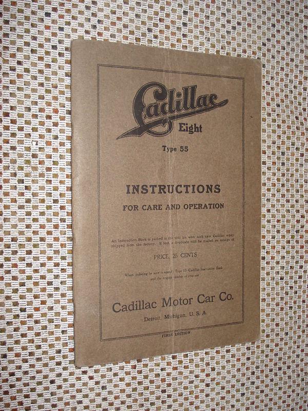 1916 cadillac owners manual original rare neat book wow