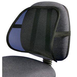 Cool vent mesh back lumber support for car, office chair and others chairs usa