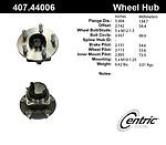 Centric parts 407.44006e rear hub assembly