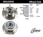 Centric parts 406.61003 front hub assembly