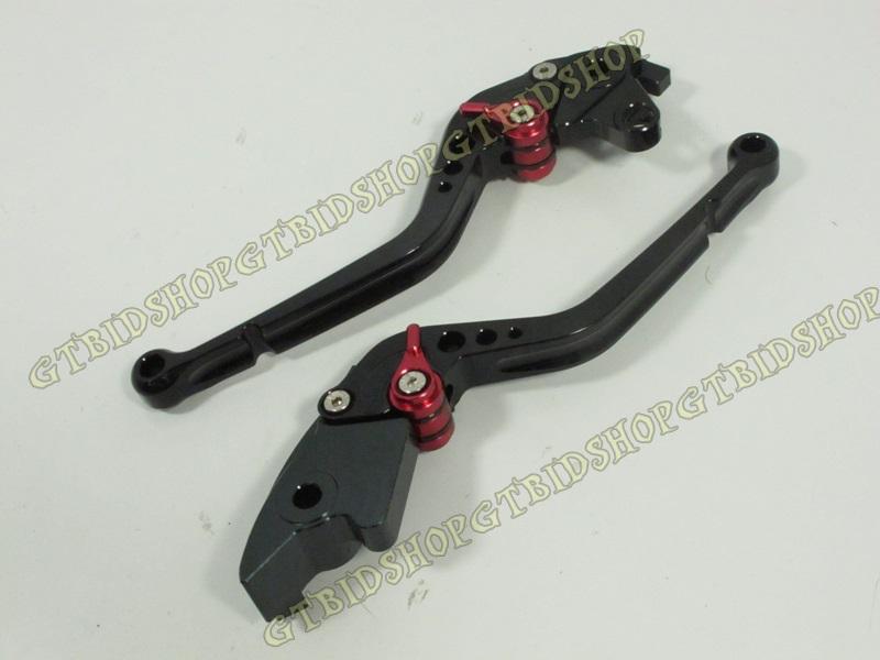 Brake clutch lever fits yamaha fzr 1300 04 10 xjr 1300 black red 7days