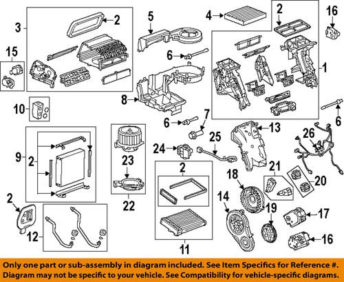 Gm oem 13271191 cabin air filter