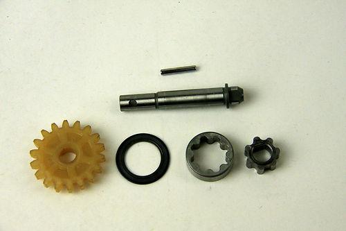 Oil pump shaft gear and vanes 2007 honda crf250r crf 250 assembly oem