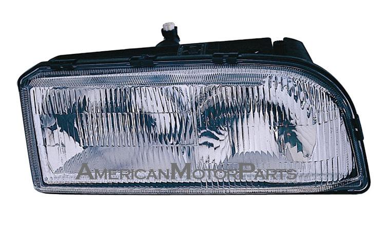 Right passenger side replacement headlight dual bulb type 93-97 volvo 850