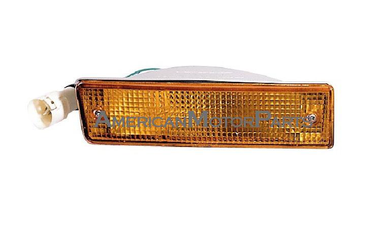 Passenger side replacement bumper park turn signal light 84-85 toyota van wagon