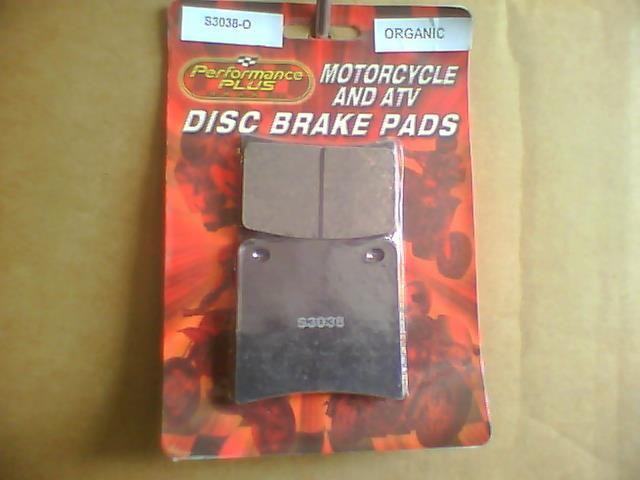 Performance plus brake pads suzuki gsx600 katana gsx1100 gv1400 fa146 s3038-o