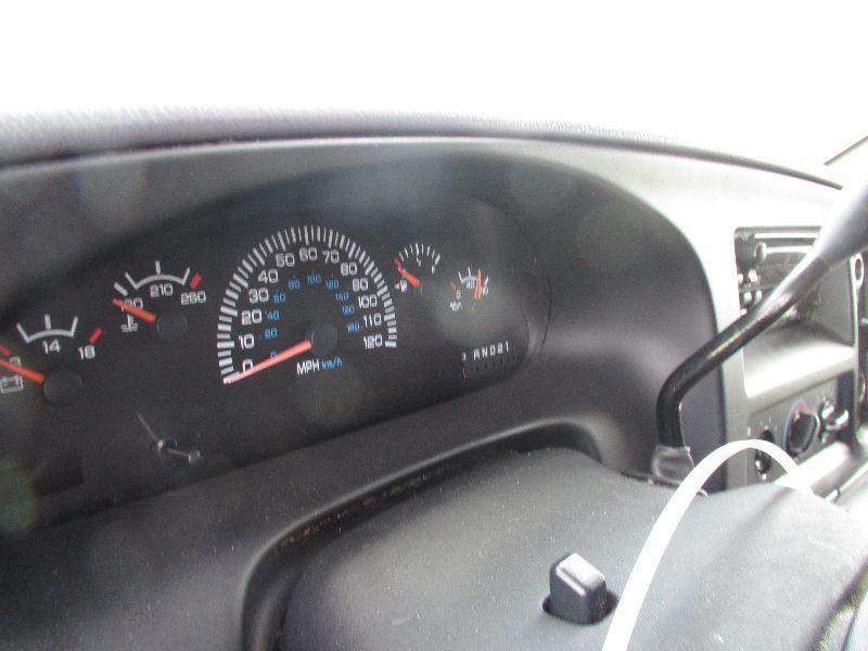 99 dodge ram 1500 van speedometer 2500 series cluster mph 122k miles 192094