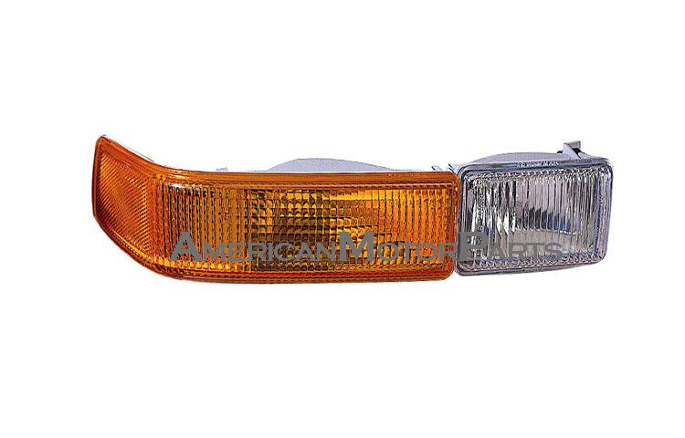 Passenger replacement bumper park turn signal light chevy blazer s10 midsize