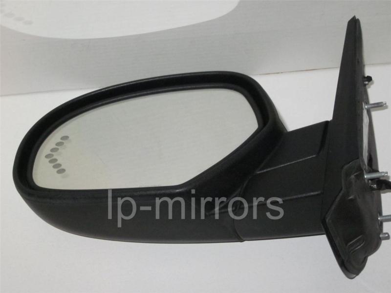 07 08 silverado sierra tahoe yukon signal driver mirror unpainted np power fold