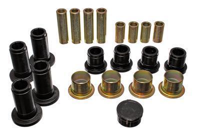 Energy suspension control arm bushings front upper/lower polyurethane blackdodge