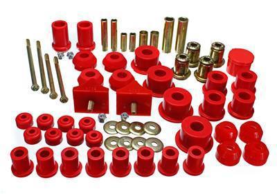 Energy suspension bushing kit polyurethane red dodge plymouth passenger car kit