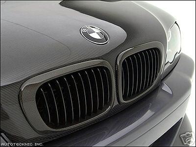 01 02 03 04 05 06 bmw e46 m3 csl carbon fiber front grille radiator covers