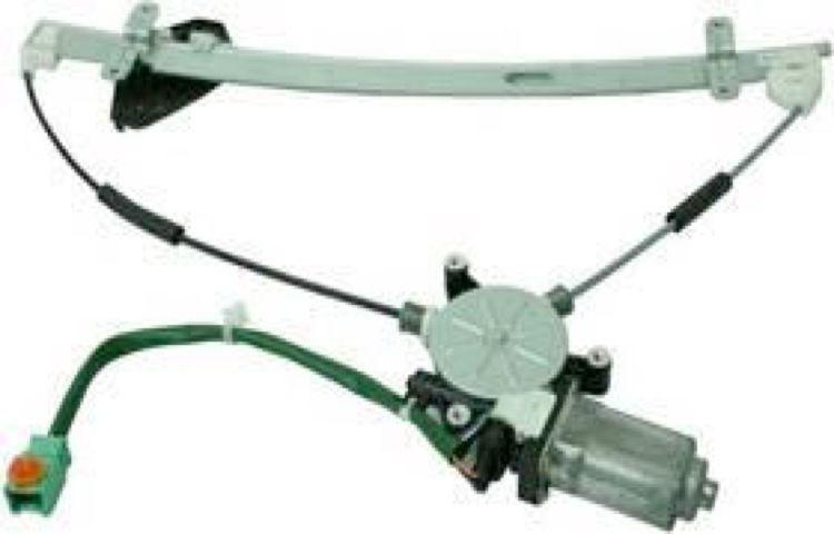 Power front window regulator with motor warranty - pair