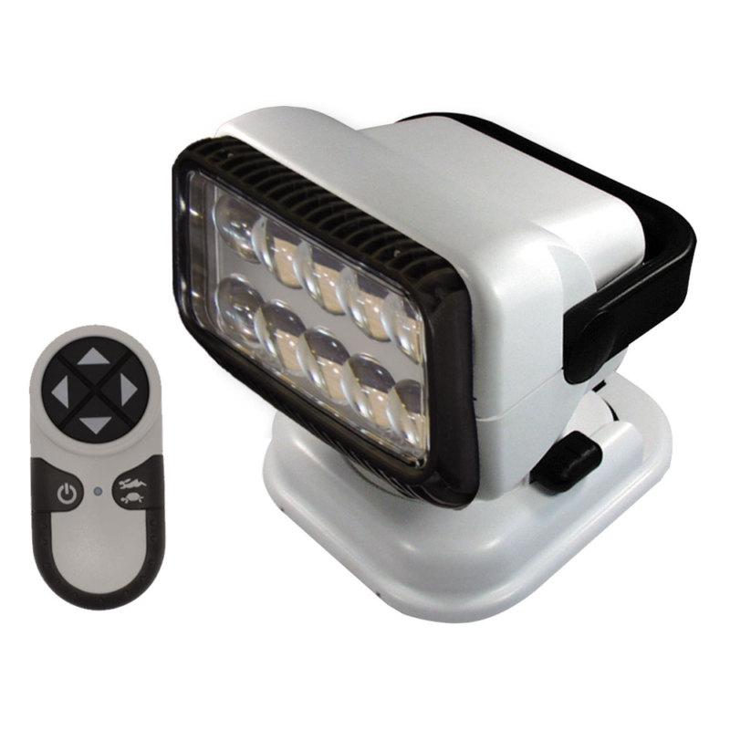 Golight portable radioray led w/wireless handheld remote - white 79014