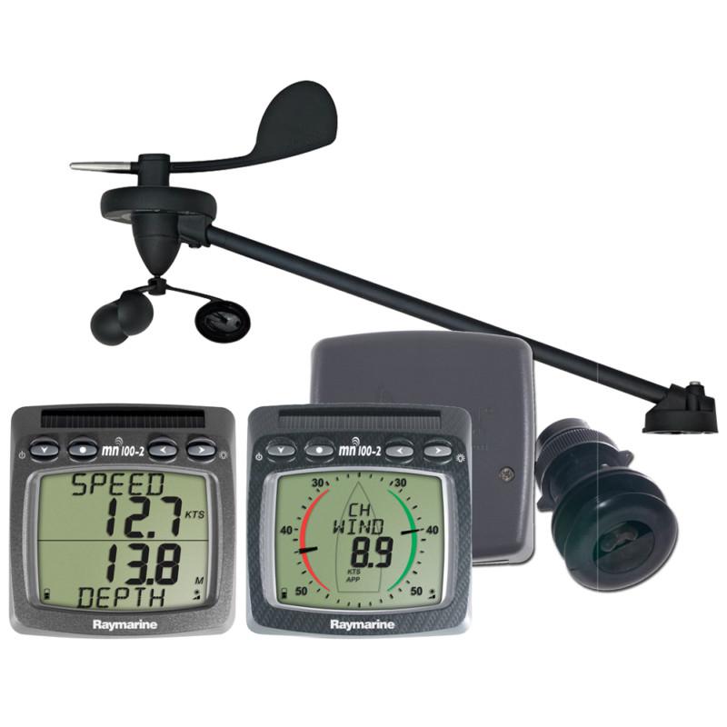 Raymarine wireless wind, speed & depth system w/triducer t108-916