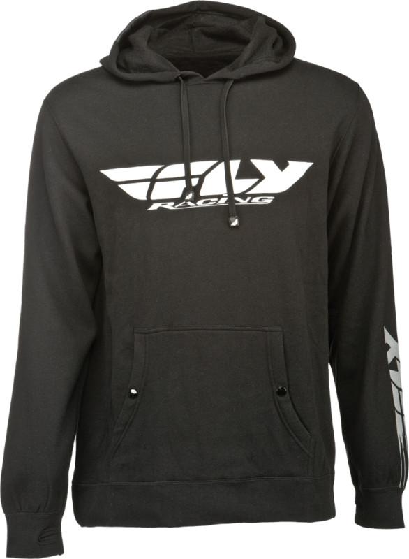 Fly racing corporate hoody black large 354-0031l