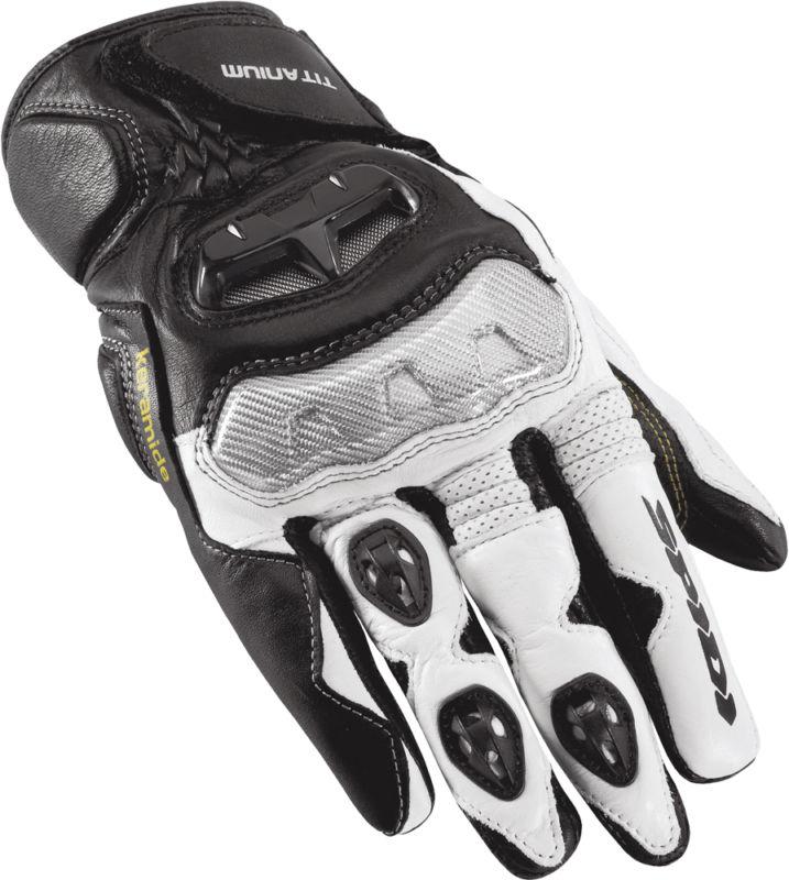 Spidi sport s.r.l. rv coupe gloves black/white large