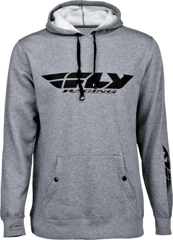 Fly racing corporate hoody heather small 354-0036s