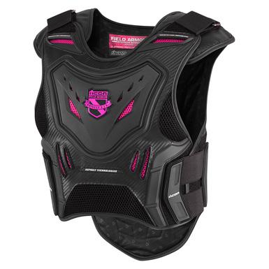 Icon vest womens stryker black l/xl 2701-0514